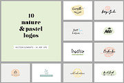 50 Simple Logos business cards, a Branding & Logo Template by Anis Illustration (Thumbnail 2 of 8)