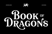Castlewick - Old Tale Typeface, a Serif Font by Spencer & Sons Co. (Thumbnail 3 of 8)