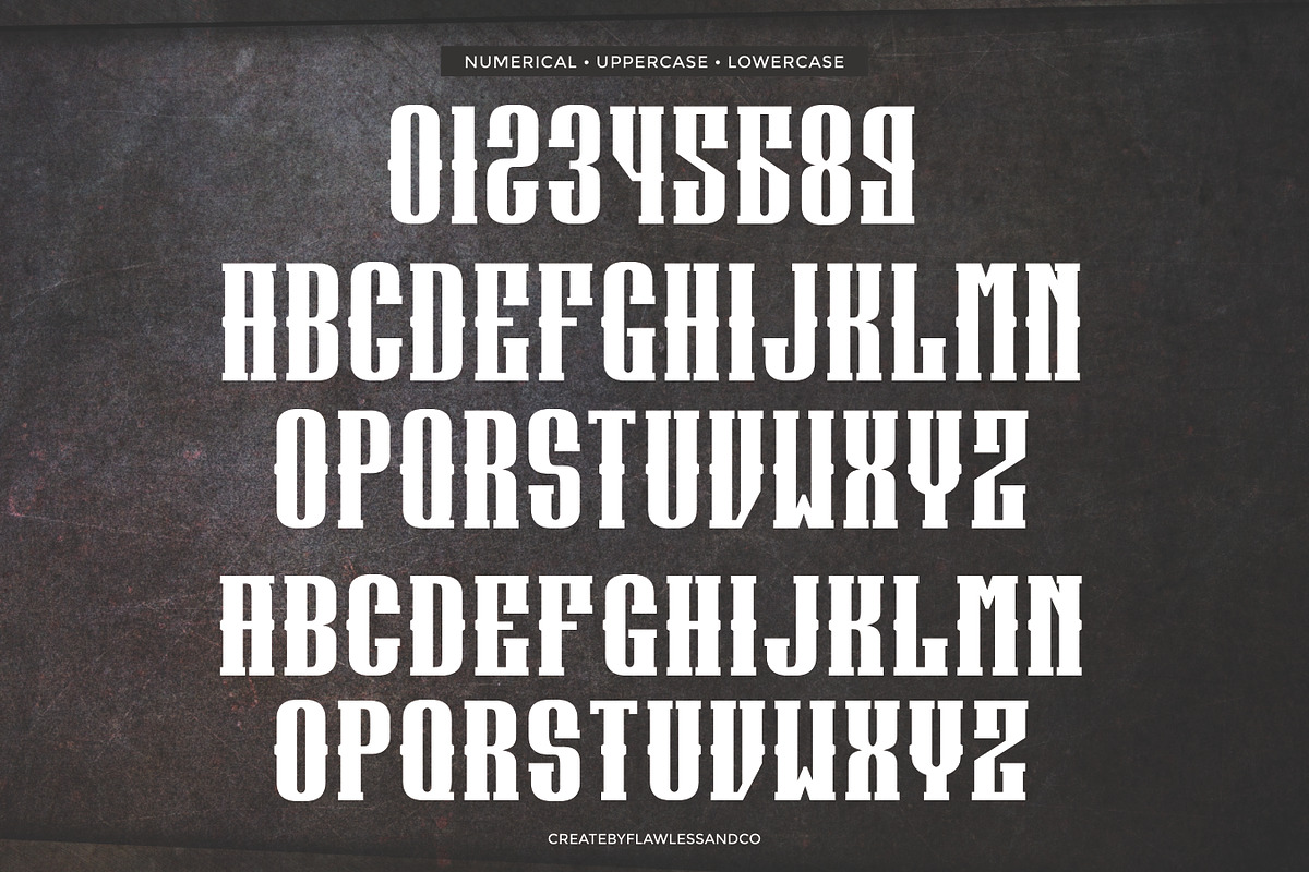 Deadhammer - Millitary Font, a Serif Font by Flawless And Co (Photo 10 of 10)