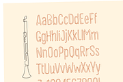 Quintet Font + Bonus Illustrations, a Sans Serif Font by Lauren Ashpole (Thumbnail 4 of 5)