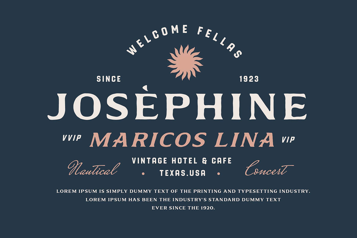 Arm & Gorine - Vintage Display Serif, a Serif Font by Illustraly Design (Photo 3 of 8)