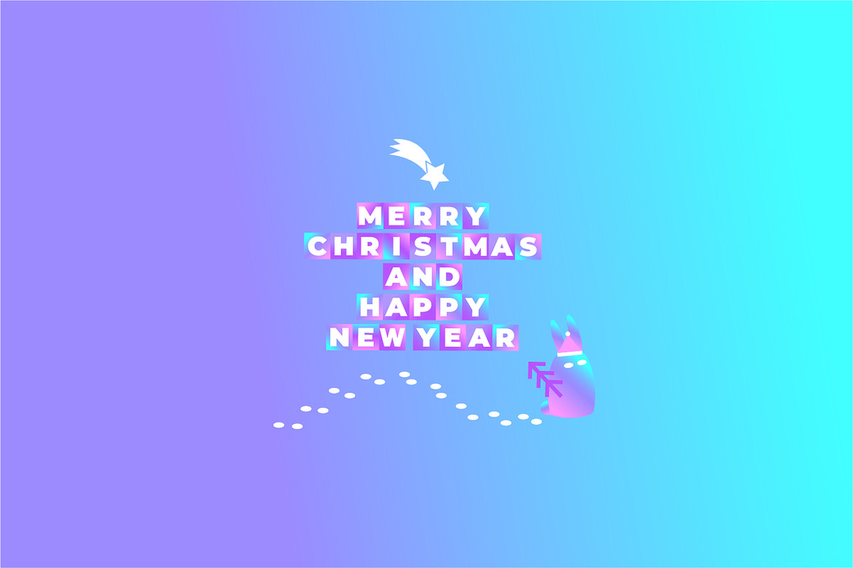 Holographic Christmas Geometric Set, an Object Graphic by Julie&Taily (Photo 23 of 23)