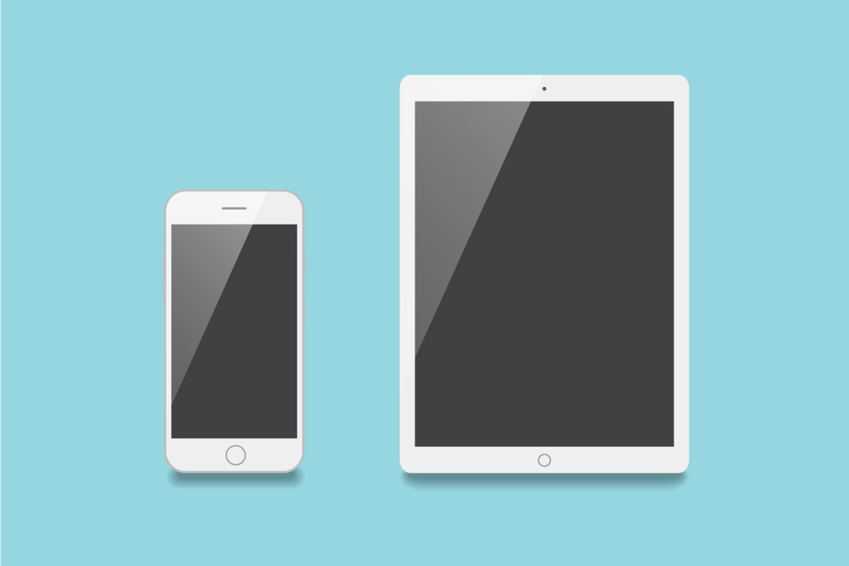 Flat Apple Devices - PNG, AI & EPS, an Object Graphic by Minty Fresh Graphics (Photo 4 of 5)