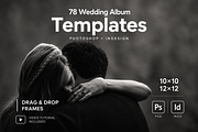 12x12 Wedding Album Templates Ps+Id, a Magazine Template by Arfis (Thumbnail 1 of 10)