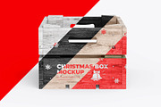 Christmas Box Mockup 3 PSD, a Product Mockup by easymock (Thumbnail 8 of 9)