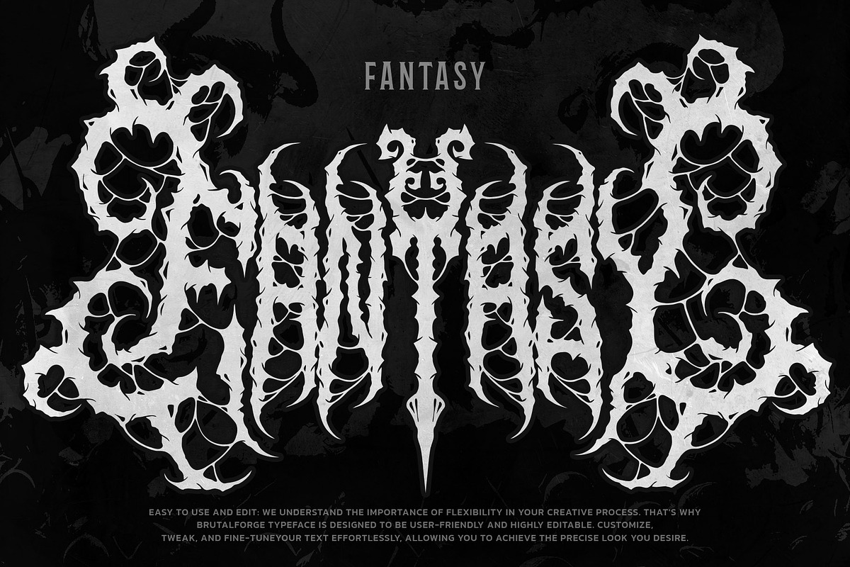Marvosa Black Metal, a Blackletter Font by Blackmetalfont (Photo 8 of 8)
