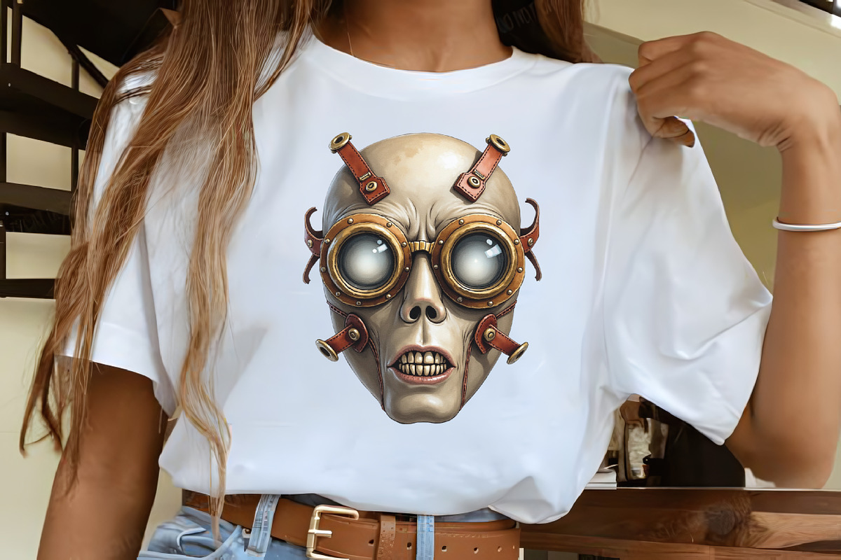 Watercolor Steampunk Halloween Clipa, an Illustration by CrexoraLab (Photo 4 of 5)