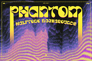 Phantom Halftone Backgrounds, a Background Graphic by Freezerondigital (Thumbnail 1 of 11)