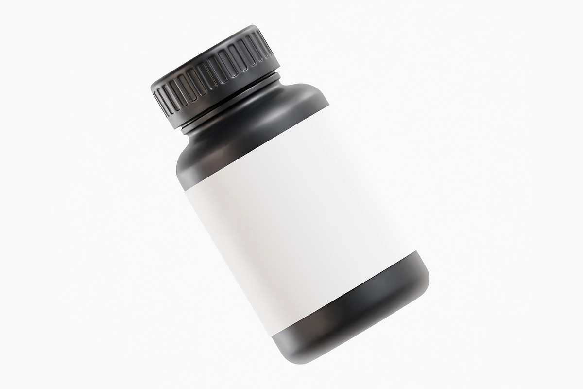 Supplement Bottle 3d model, an Object 3D Model by fahad121 (Photo 2 of 5)