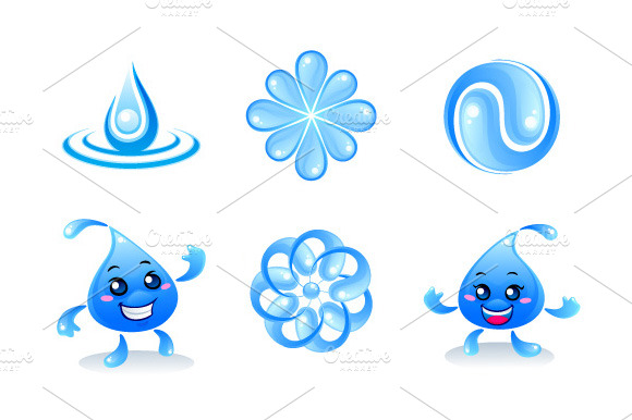 Water Element Symbols