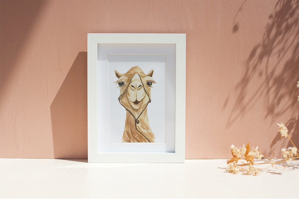Desert. Watercolor poster set, a Decorative Illustration by Love Watercolor Store (Photo 6 of 7)