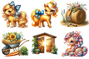 Horses Stables Clipart, an Illustration by Pixels.Craft (Thumbnail 8 of 10)
