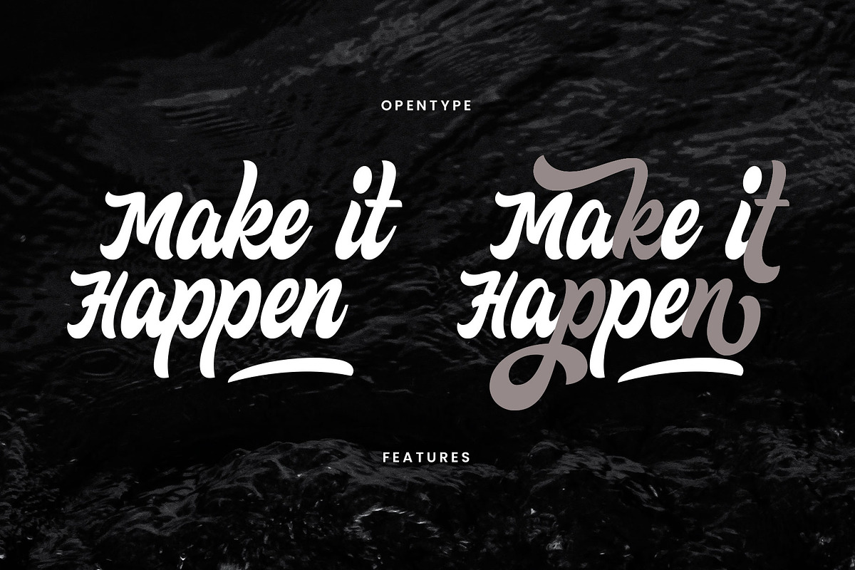 Vanitha, a Script Font by Arterfak Project (Photo 7 of 10)