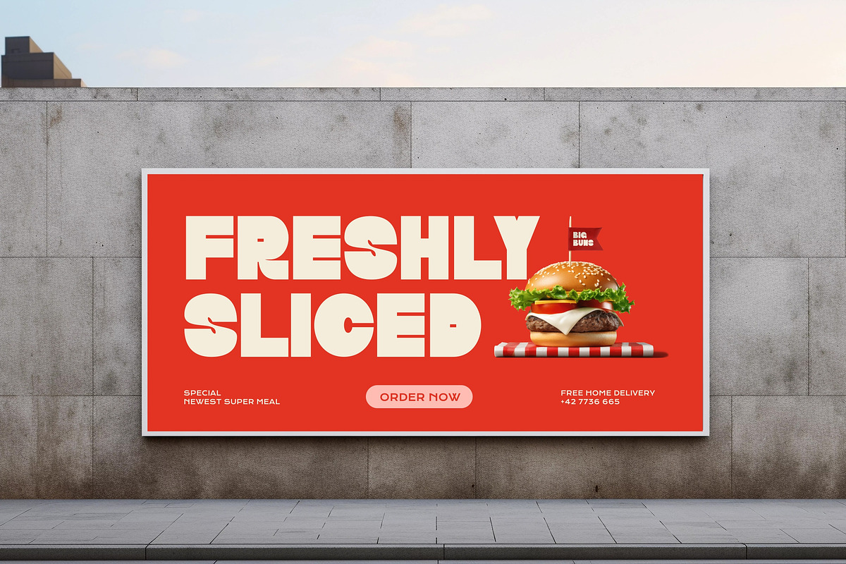 Rich Taste - Bold Display Font, a Sans Serif Font by Imoodev (Photo 3 of 5)