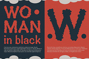 Cavella Rough, a Sans Serif Font by Craft Supply Co. (Thumbnail 4 of 8)