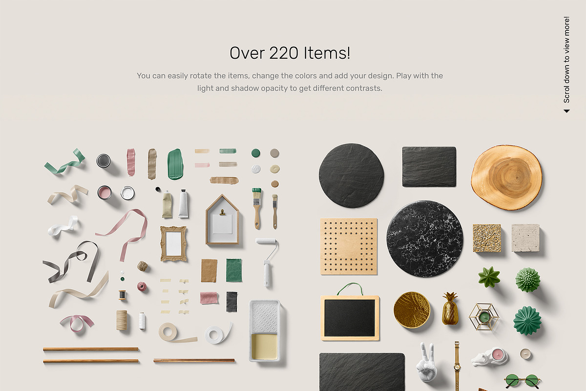 Moodboard Mockups - Scene Creator, a Product Mockup by Mr.Mockup™ (Photo 3 of 16)