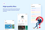 izzi - Online Learning App UI Kit, an UI Kit Template by Lumina_ui_ux202 (Thumbnail 2 of 6)