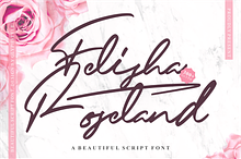 Felisha Roseland Script Font