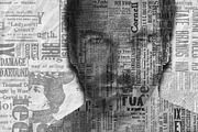 Paper print Photoshop Action preview 2