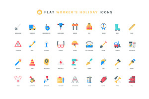 Equipment work construction icons, an Illustration by Lemberg Vector