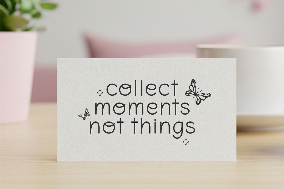 Wonderful Butterfly - Cute Kids Font, a Handwritten Font by Keithzo (Photo 6 of 9)