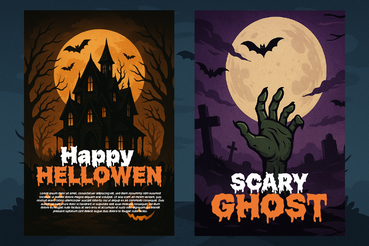Zombie Hunger Halloween Zombie Font, a Blackletter Font by Ronny Studio (Photo 7 of 9)
