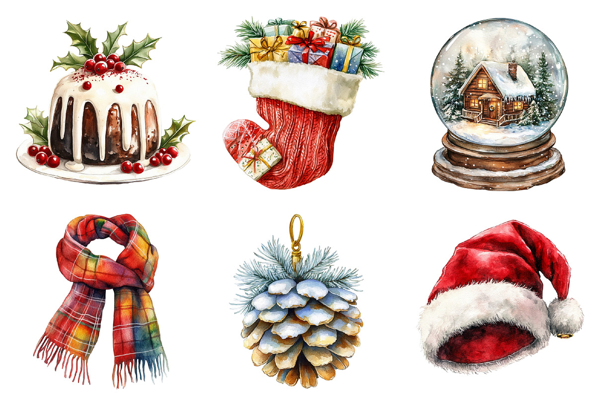 Cozy Christmas Charm Sublimation, an Illustration by SinaCreation (Photo 2 of 5)