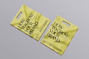Plastic Carrier Bag Mockup, a Packaging Mockup by Riel Concept (Thumbnail 3 of 5)