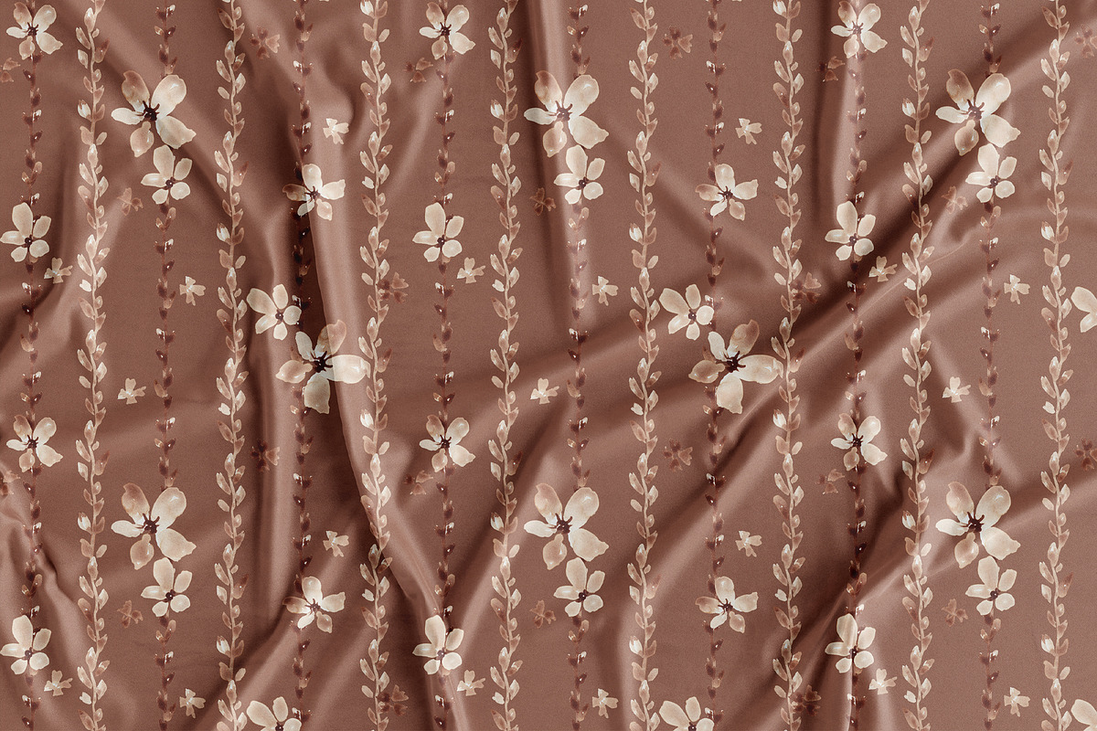 Cute floral seamless pattern, a Pattern Graphic by SirenaArt (Photo 10 of 13)