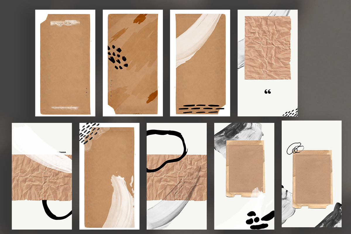 Paper Paint Instagram + Template, a Social Media Template by Comme Parisian (Photo 5 of 5)