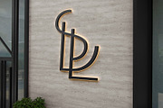 Logo Mockup 3D Black Luminous Sign, a Product Mockup by Asylab (Thumbnail 1 of 5)