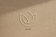Embossed Paper Logo Mockup, a Mockup by Design Squad (Thumbnail 5 of 5)