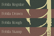 Febila Vintage, a Serif Font by Craft Supply Co. (Thumbnail 8 of 8)