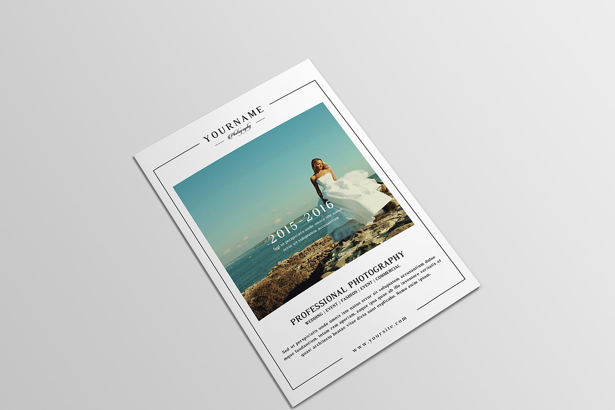 Photography Brochure Template, a Brochure Template by SmmrDesign (Photo 3 of 5)