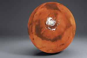 Mars 8k Globe