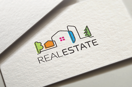 Real Estate Logo Template