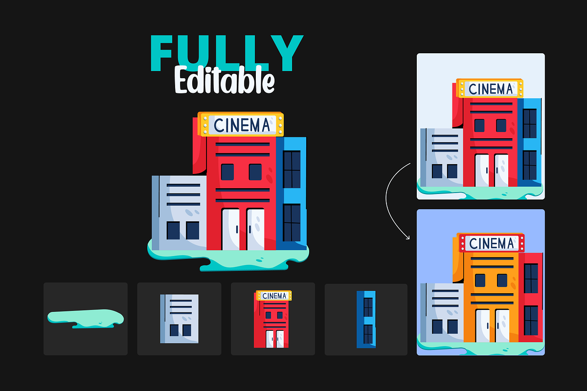 Theater and Cinema Icon Set, a Duotone Icon by Prosymbols (Photo 4 of 8)