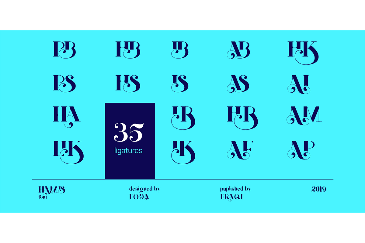 Hamis Font, a Font by Foda Foundry (Photo 5 of 6)