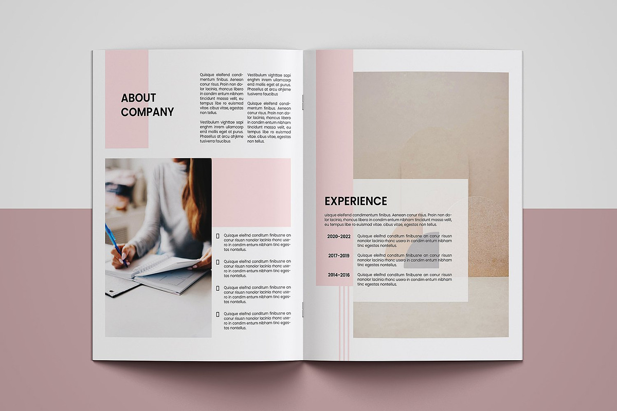 Design Portfolio Template, a Brochure Template by Template Shop (Photo 3 of 11)