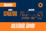Monobran - Tall Sans Serif Font, a Sans Serif Font by Snape Design Studio (Thumbnail 4 of 12)