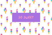 It's Ice Cream Time, a Decorative Illustration by Cute And Wild (Thumbnail 5 of 6)