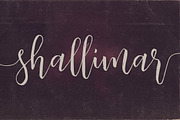 Shalimar Font Duo, a Script Font by Deeezy (Thumbnail 6 of 7)