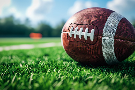 Shot of American football ball, a Sports & Recreation Photo by MistyDay
