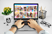 Instagram & Pinterest Summer Bundle, a Social Media Template by PaolaroiDesign (Thumbnail 7 of 8)