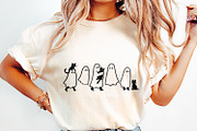 Ghosts With Cats PNG, Cute, an Illustration by SharpMarketplace (Thumbnail 2 of 9)