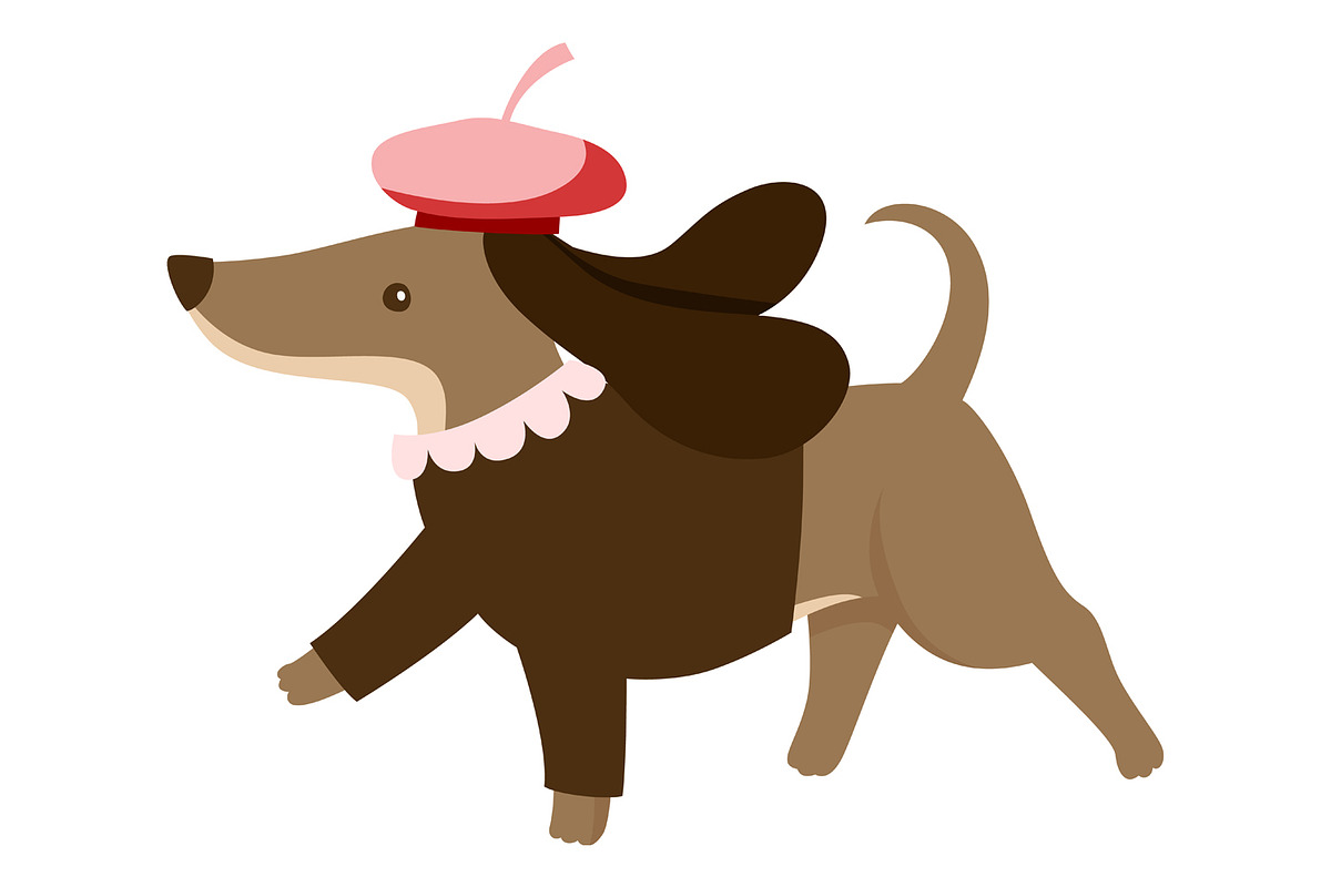Cute French Dachshund, an Object Graphic by the_myro (Photo 3 of 6)