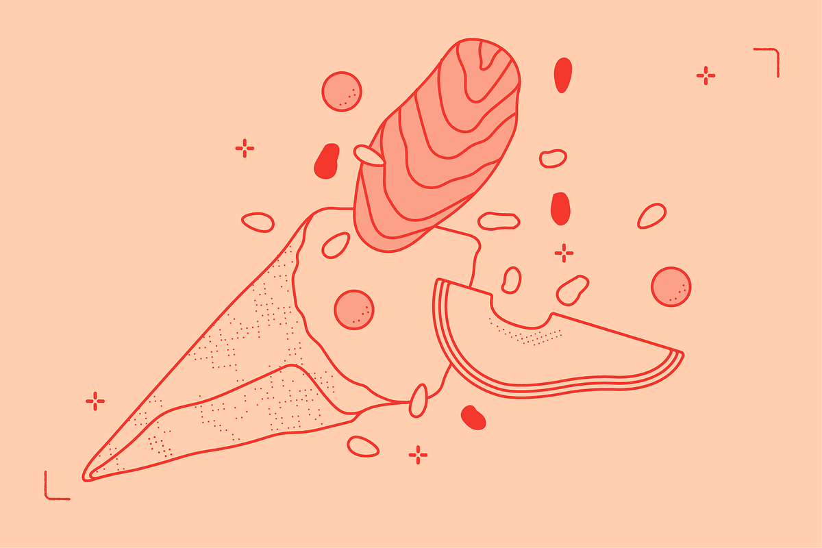 Sushi Vector Food Illustrations, a Food Illustration by TheFoodAtlas (Photo 10 of 15)