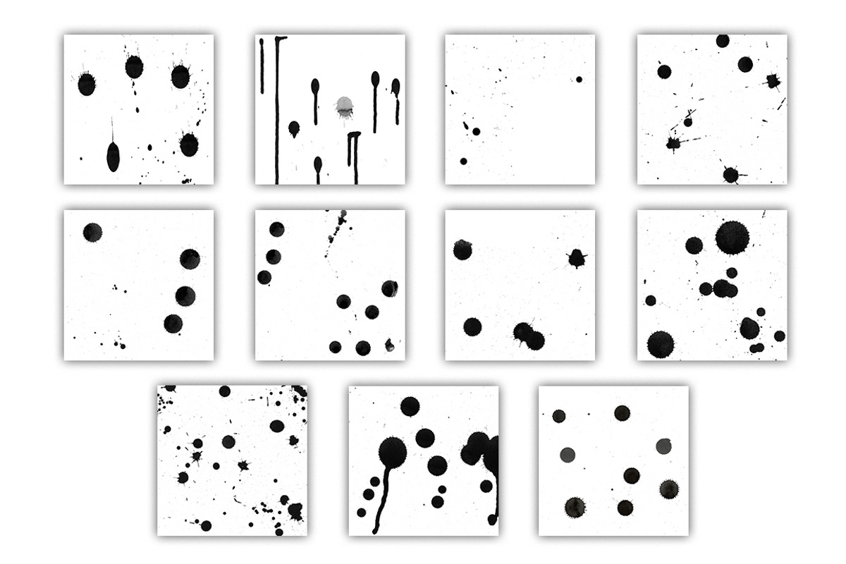 Hi-Res Spatter Set preview 5