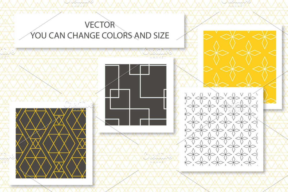 Lines & Geometry Patterns, a Pattern Graphic by Wild Rose (Photo 3 of 5)