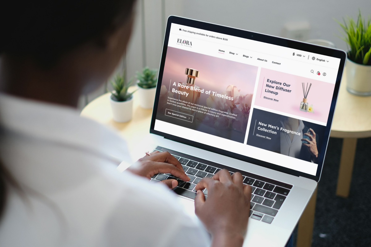 Elora - Perfume Shop Landing Page, a Landing Page Template by twinstd (Photo 5 of 5)